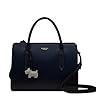 RADLEY London Womens Liverpool Street Leather Satchel Medium Ink