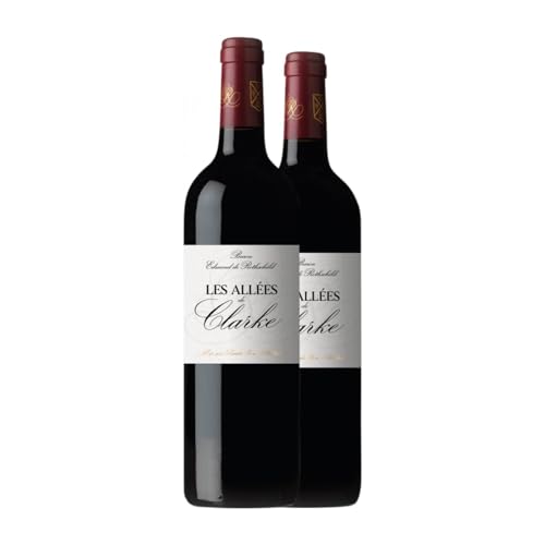 Baron Edmond de Rothschild Les Allées de Clarke Listrac-Médoc 75 cl Vino tinto (Caja de 2 Botellas de 75 cl)