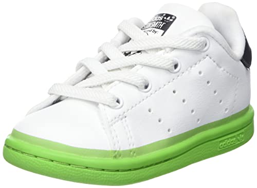 adidas Jungen Unisex Kinder Stan Smith EL Sneaker, Cloud White...