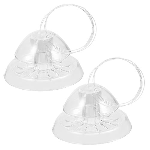 GARIOUANS 2 Stück Aquarium Schneckenfalle Kunststoff Effektives Zubehör zur Schneckenbekämpfung Fisch und Pflanzenaquarien Einfach zu Reinigen Luftlöchern für