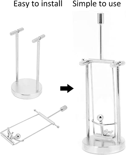 Image of AUGEN Balancing Pendulum Durable Metal Innovative Stress Relief Toy for Home Office Desktop Gift Decoration (1 Piece, 7709D)