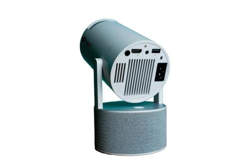 Image of Karaoke Projector | Mini Portable Projector with Built-in Karaoke | 4K Supported, Native 1080P | Dual-Band WiFi 2.4G / 5G | Bluetooth 5.0 | HlFi Sound Quality| 180 Rotatable Design