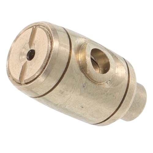 iplusmile Brass Small Size Trumpet Water Key Spit Valve Press-type Design for Trumpet Valve Maintenance Instrument Parts and Musical Accessories
