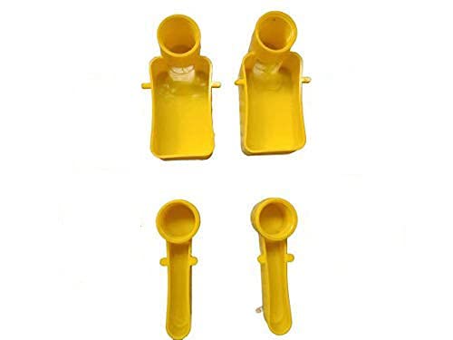 Pmw - Food & Water Feeding Set - Pair of 2 - Bird Food Feeder and Drinker with clamp - Connect Any pet Bottles (B08PNZB7CR) Amazon Price History, Amazon Price Tracker