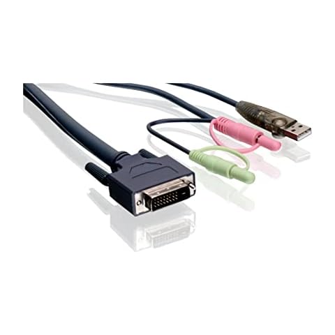 IOGEAR 6 Feet Dual-Link DVI KVM Cable Cover
