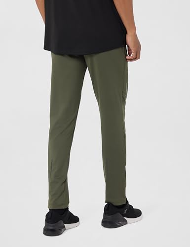 Image of Van Heusen Men's Regular Fit Mid Rise Active Sports Swift Dry Trackpants - 4 Way Stretch, Lightweight