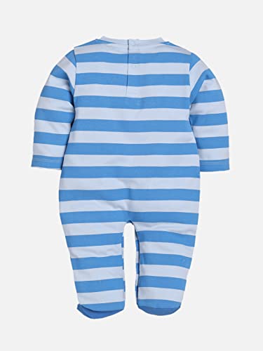 Image of BABY GO 0-3M /3-6M Full Sleeve 100% Soft Cotton Romper /jumpsuit /Sleepsuit /Nightsuit /Infant Wear /Clothes for New Born Baby Boys