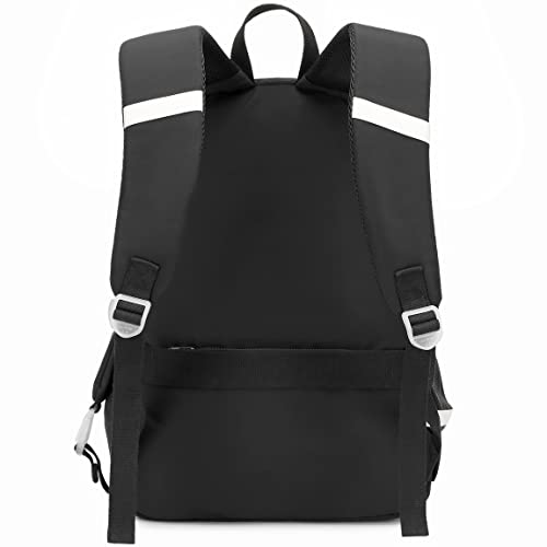 Hey Yoo Backpack for Girls Bookbag Cute School Bag College Middle High Elementary School Backpack for Teen Girls (Black) by Hey Yoo - Used condition - Image 6