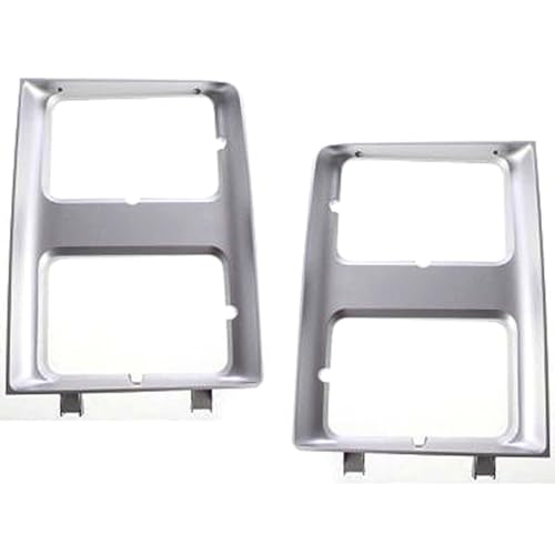 Performance PFM-165676 Headlight Door, Silver, Set of 2 for 1985-1988 Chevy Blazer, R10 Suburban, R20 Suburban, V10 Suburban, V20 Suburban, R10, R20, R30, V10, V20, V30, C10, C10 Suburban, C20