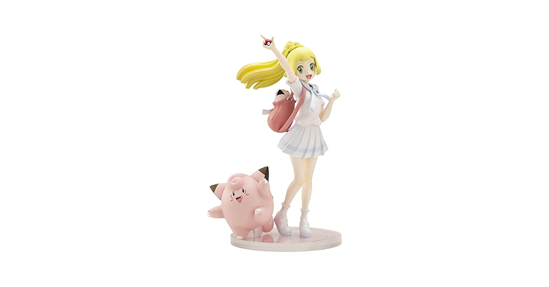 ポケモン リーリエ フィギュア pokemon Lilli figure Pokemon Lillie & Cosmog 1/8 Figure (Pokemon Store, Pokemon