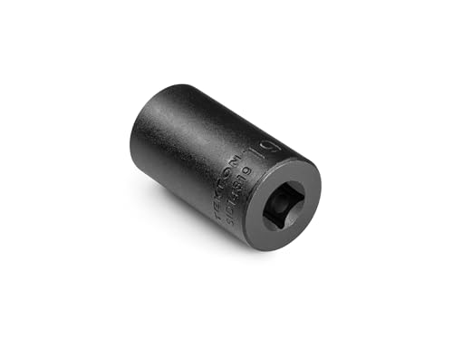 Image of TEKTON 3 /8 Inch Drive x 19 mm Semi-Deep 12-Point Impact Socket | SID14319