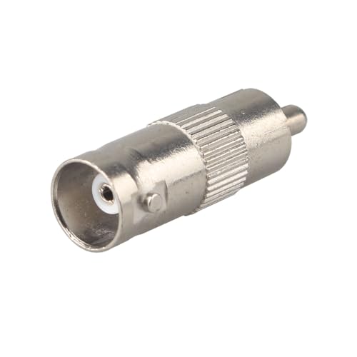 Pack 10 conectores BNC hembra a RCA macho para coaxial miniatura 3