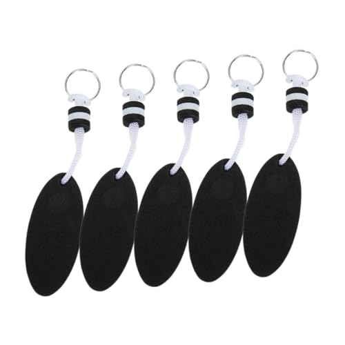 WESIEVYA 5stücke Teiliges Schwimmender Schlüsselanhänger Aus Eva Wassersport Zubehör Für Bootfahren Angeln Surfen Stylischer Und Praktischer Schlüsselring Für Outdoor-aktivitäten
