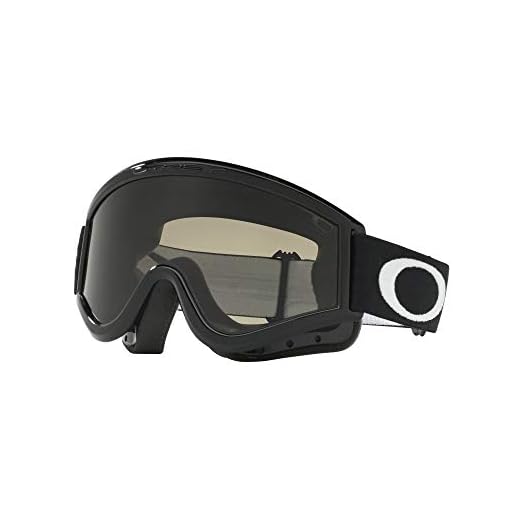 Oakley L-Frame with Clear Lens included MX Goggles,L Frame Frame/Grey & Clear AF Lens,one size