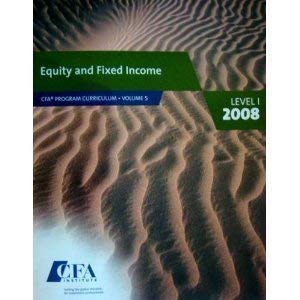 Equity and Fixed Income 053634227X Book Cover