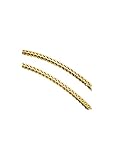 ApninG AU750 Yellow Gold Necklace / 18K Perfect Foxtail Chain 2.0g / 17' L Delicate Necklace