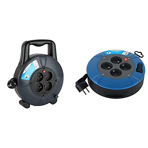 Enrouleur rallonge electrique 10m Electraline pour maison