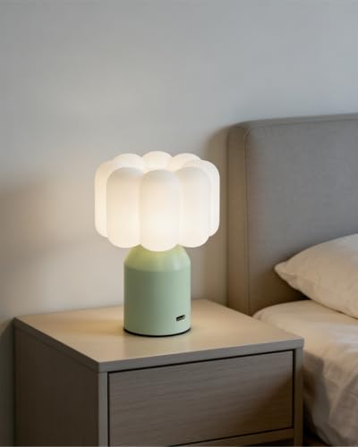Lámpara de Mesa Recargable con Luz LED y Control Táctil miniatura 5