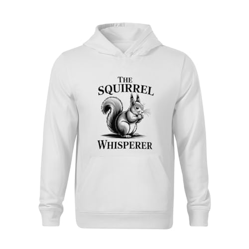 Kids The Squirrel Whisperer Boys Girls Lightweight Kangaroo Pocket Fleece Hoodies2