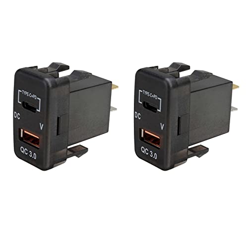 Cargador Rápido USB Dual QC3.0 de Coche para Evitar Batería Baja en Prado
