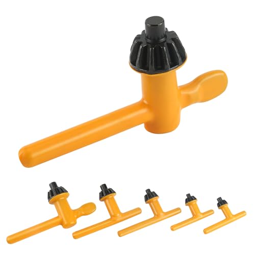 5 Stück Bohrfutterschlüssel, Metall Bohrmaschinen Schlüssel,...