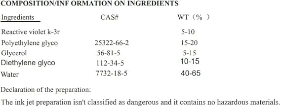 tattoo stencil ink refill for inkjet eco-tank printer smudge-proof tattoo stencil ink transfer 120ml