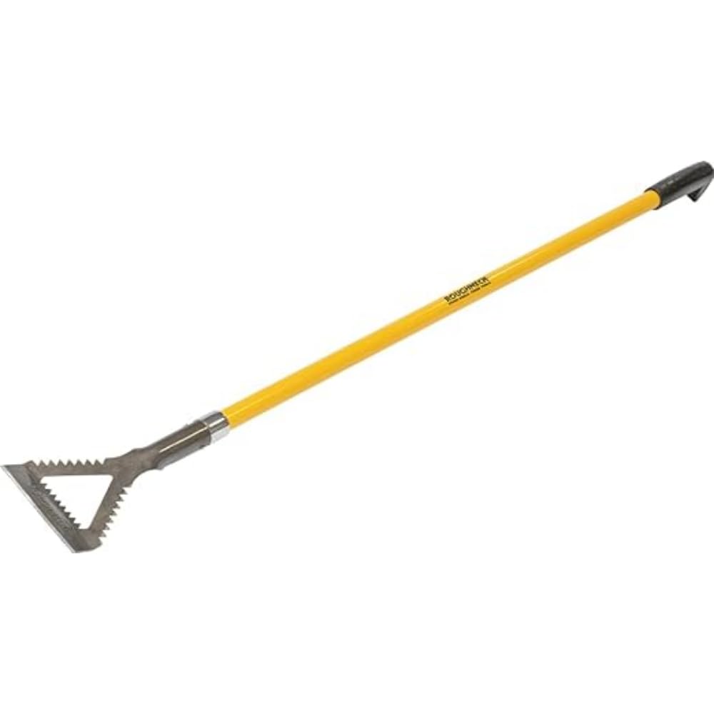 Roughneck ROU68307 Sharp-Edge Dutch Hoe 150x1500mm/6x59", Black-Yellow