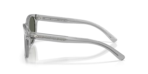Costa Del Mar Polarized Sunglasses Unisex - Middles Womens & Mens Sunglasses - Fishing, Boating & Beach UV Protection - Gray Crystal/Gray 580G, Size 51