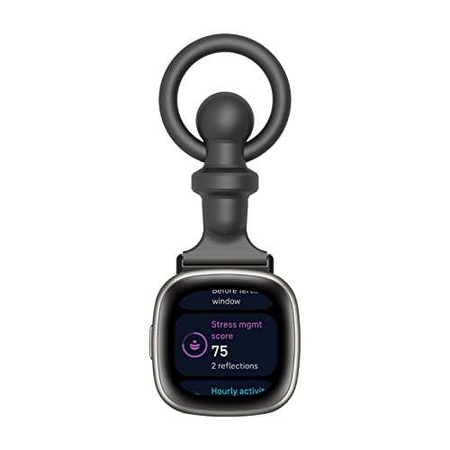 Bshirmay Nurse Band Compatible with Fitbit Versa3,Versa4,Fitbit Sense,Sense2 Watch Holder Clasp Adapter Connector Nurse Pin Fob Portable Pocket Band Fob Strap Accessories - Image 2