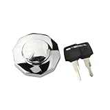 Der Motorrad-Tankdeckel besteht aus Metall, das im Betrieb stabiler und langlebiger ist. Er kann lange verwendet werden.
