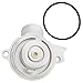 BOXI 902-5911 Engine Coolant Thermostat Housing Assembly Fits for Mercedes-Benz C240 C320 CL500 CLK320 CLK55 AMG E320 G500 ML500 SL500 for Chrysler Crossfire / A1122030275
