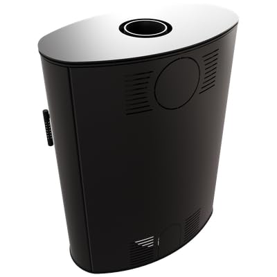 KRATKI Kaminofen Rollo schwarz Holzofen 8kW | Passgenaues KRATKI Zubehör für Kamin und Ofen. Montageset