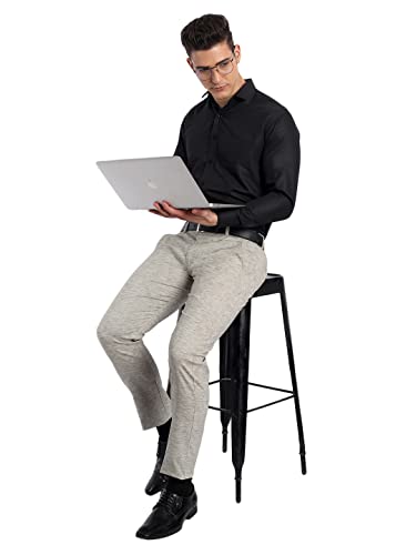 Image of Majestic Man Men's Slim Fit Mid Rise Trouser