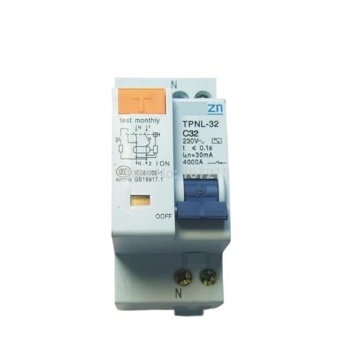 Disjoncteur différentiel 32A 1P+N pour sécuriser la cuisine et l'électroménager