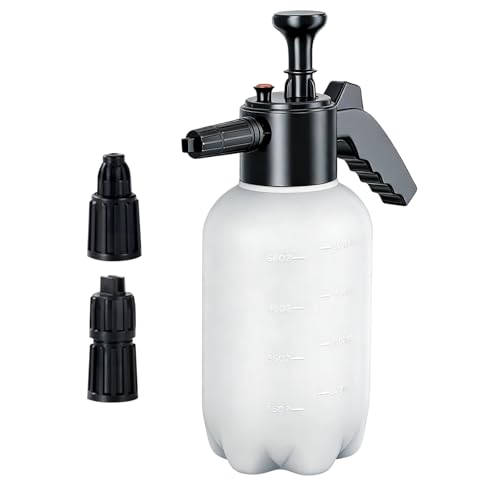 Pulverizador de espuma para coches, lanza de espuma de mano con boquillas ajustables, pulverizador de jabón manual con presión manual, para camiones, motocicletas, SUV, vehículos, jardín