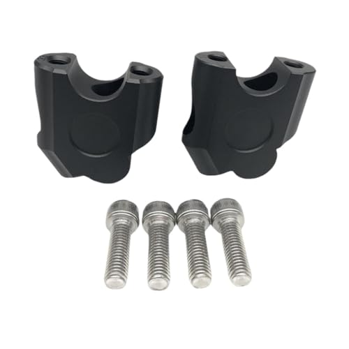 Guidon pince moto universel 22 mm réhausseur de guidon 7/8 pouces pour modification de poste