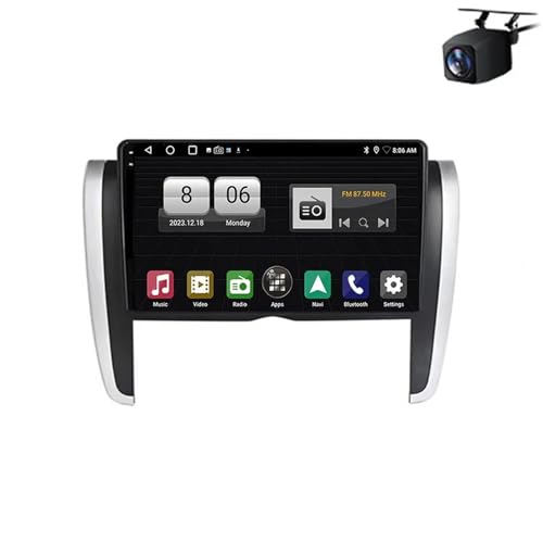 Pantalla Carplay para Toyota Allion y Premio con Siri y Mirror Link para viajar conectado