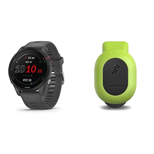 Garmin Forerunner® 255, GPS Running Smartwatch, Advanced Insights, Long