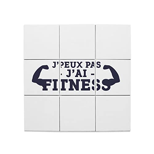 Carreaux céramique fitness anti-humidité pour décorer une salle de sport muscu