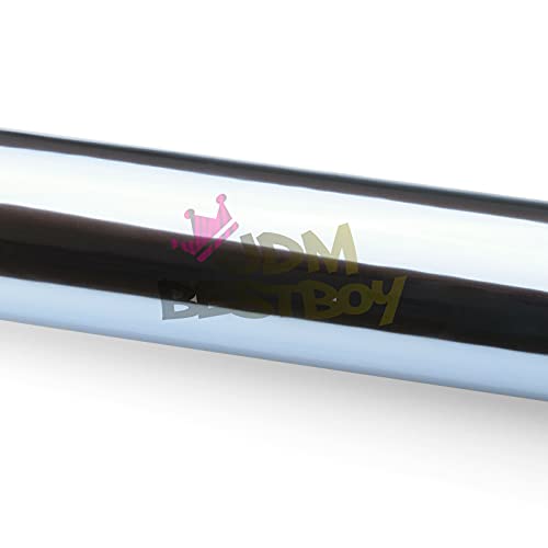 Jdmbestboy 2Ftx5Ft Supercast Chrome Frosted Blue Car Vinyl Wrap Decal Sticker Air Release Diy #TOP2