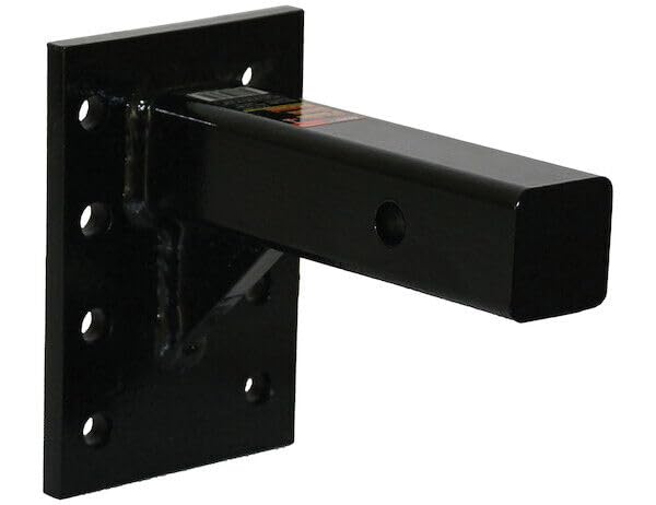Image of Buyers Products PM87 Pintle Hook Mount 3-Position 2 Inch Receiver Black