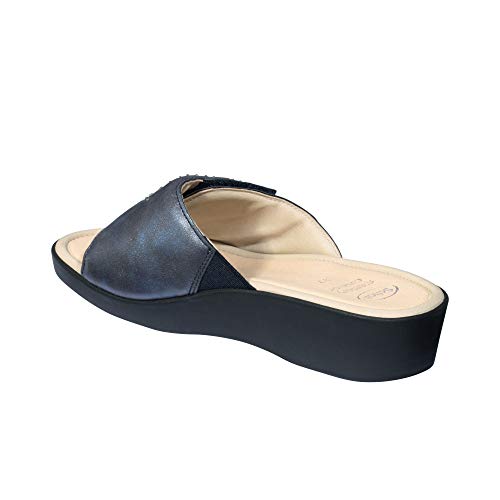 Scholl Comfort Plus ledel, Blu, 40 EU