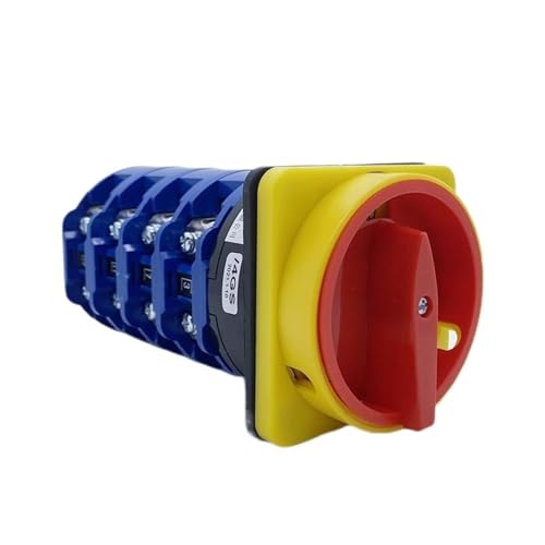Selector de cambio LW26GS-125/4 de cuatro polos con manija bloqueable 690V 125A