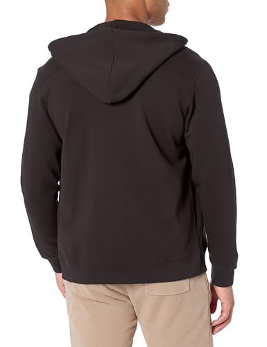 BOSS Men's Logo Patch Zip Up Hooded Sweatshirt2