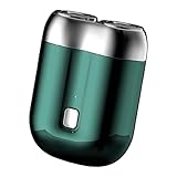 Mini-Rasierer | Tragbarer wasserdichter Gesichtsrasierer – USB-wiederaufladbarer Trocken-Nassrasierer für Zuhause, Reisen, Flugzeug, Dusche, Nase, Augenbrauen, Körper, Gesicht, Kopf