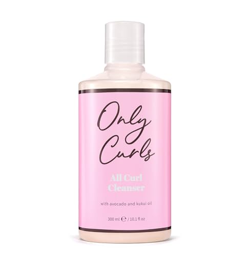 Only Curls All Curl Cleanser, 300ml, Curly Hair Care Shampoo, Sulphate-free, Gentle Formula, Hydrated