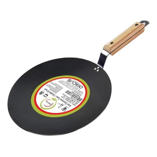 Amicus Premium Pure Iron Tawa (Roti Tawa, 24 cm)