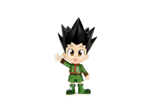 Jada-Figura Coleccionable Anime Hunter X Hunter Surtido de 4: Gon, Killua, Kurapika y Leorio, Metal, 7cm Se envía de Manera aleatoria. No se Puede Elegir Modelo(253250004)
