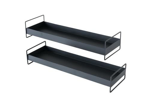 BOLTZE Wolga Tablett schwarz 50-60cm 2tlg