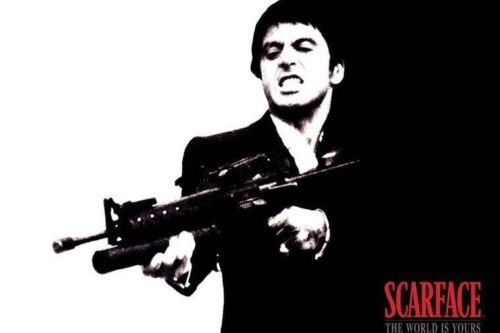 Amazon.co.jp: アル・パチーノスカーフェイスクラシック映画のポスター